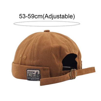 Cotton Men Docker Cap Bonnet Beanies Brimless Hat Fashion Beanie Hats Unisex