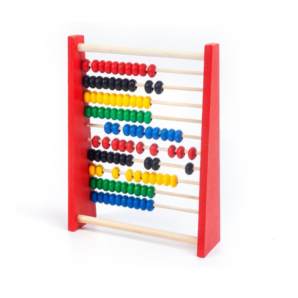 Educational Wooden Abacus Calculation Bead Counting Intelligence Development