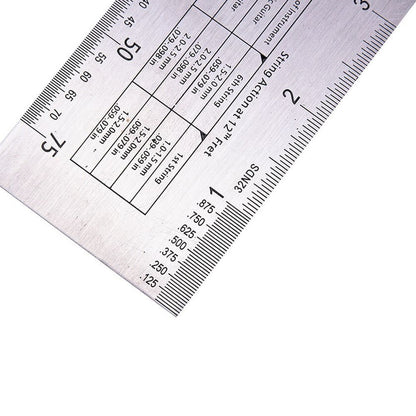 Tool Guitar Measuring Luthier Caliper Height Measurement String Gauge Ruler