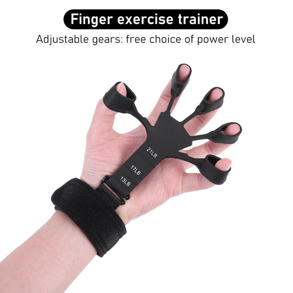 Gripster Grip Strengthener Finger Stretcher Hand Grip Trainer Fitness Training