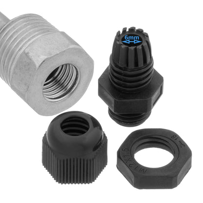 100mm Thermowell 304 Stainless Steel Temperature Sensor Fitting 1/2" BSP DIN15