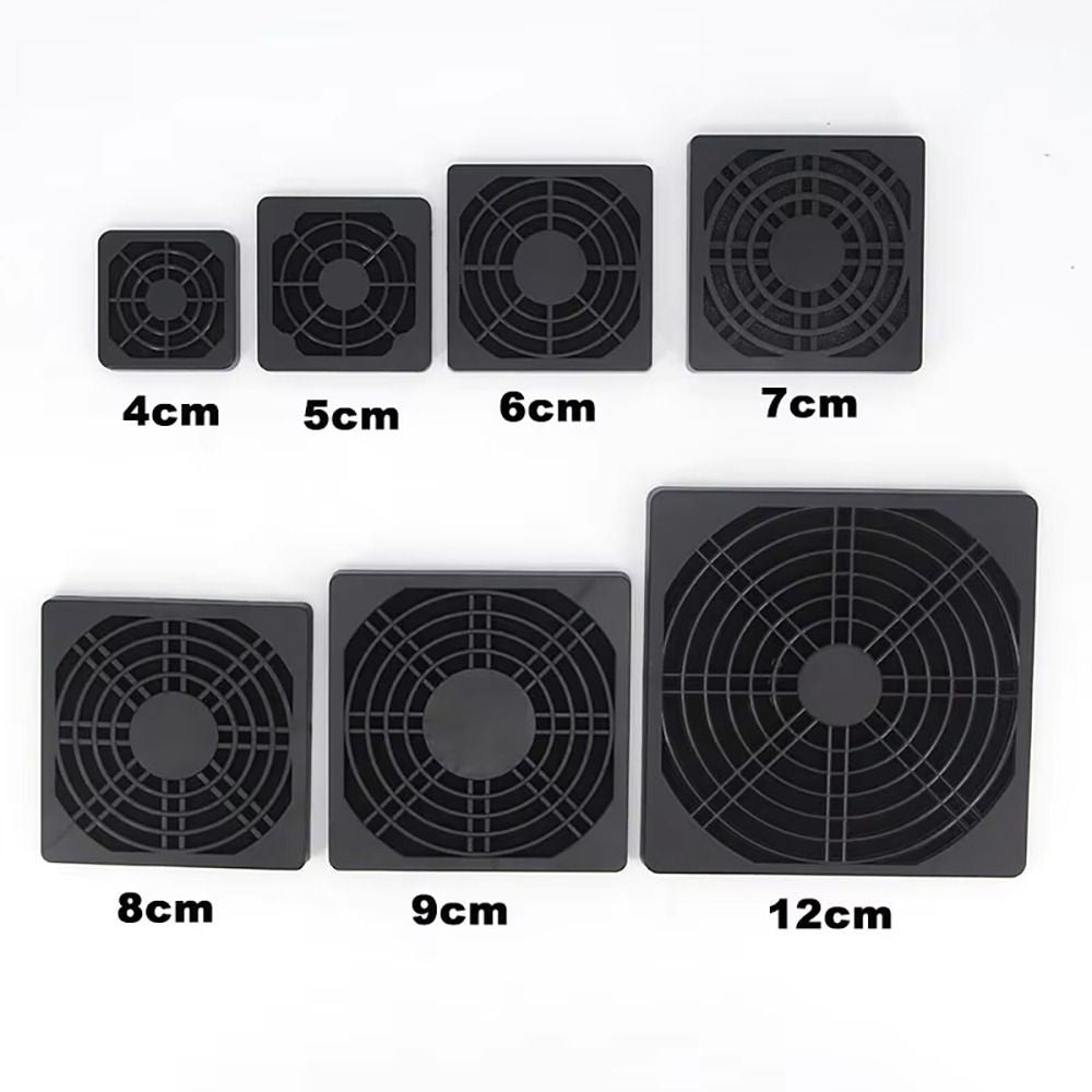 4Pcs Guard Grill Protector PC Computer Fan Filter Fams Dustproof Cover