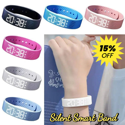 Vibrating Alarm Wristband,Silent Wrist Alarm Watch Potty for Deep Sleepers/Heari