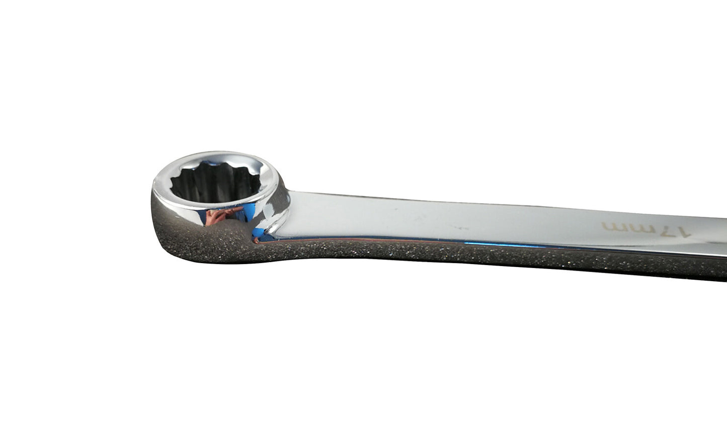 Professional Cr-V Aviation Extra Long Double Flat Ring Spanner Individual:8-24mm