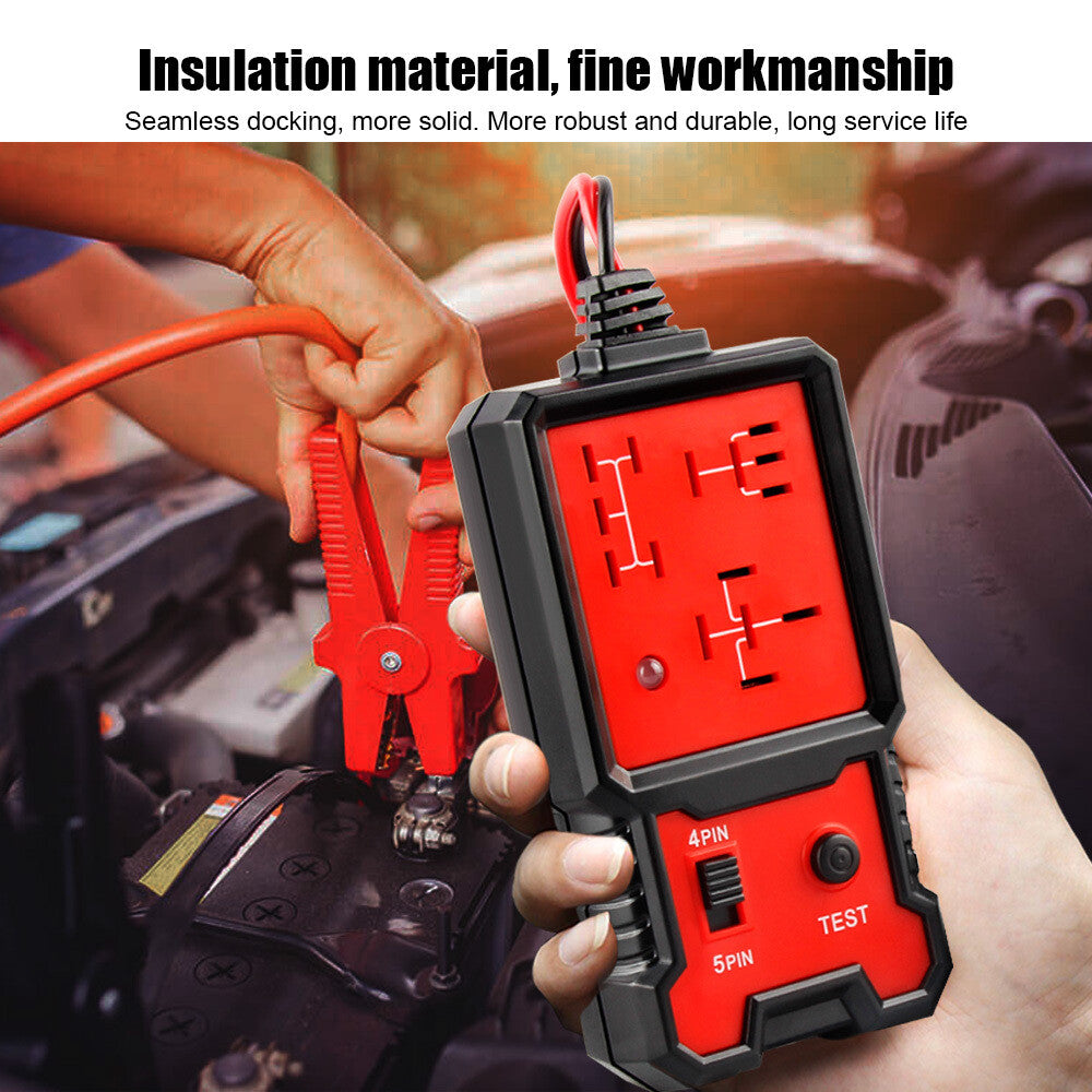 12V Electronic Automotive Relay Circuit Tester for Car Auto Battery Checker Tool
