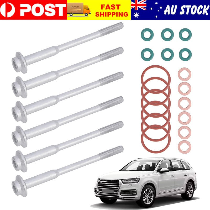 Injector Seal Kit Rings Bolts 059130519B For Audi Q7 Q5 VW Touareg Passat Amarok