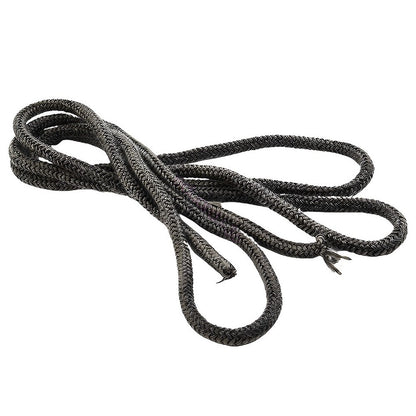 6-25MM Wood Fire Stove Heater Door Rope Seal Gasket Fiberglass Fireplace 200CM