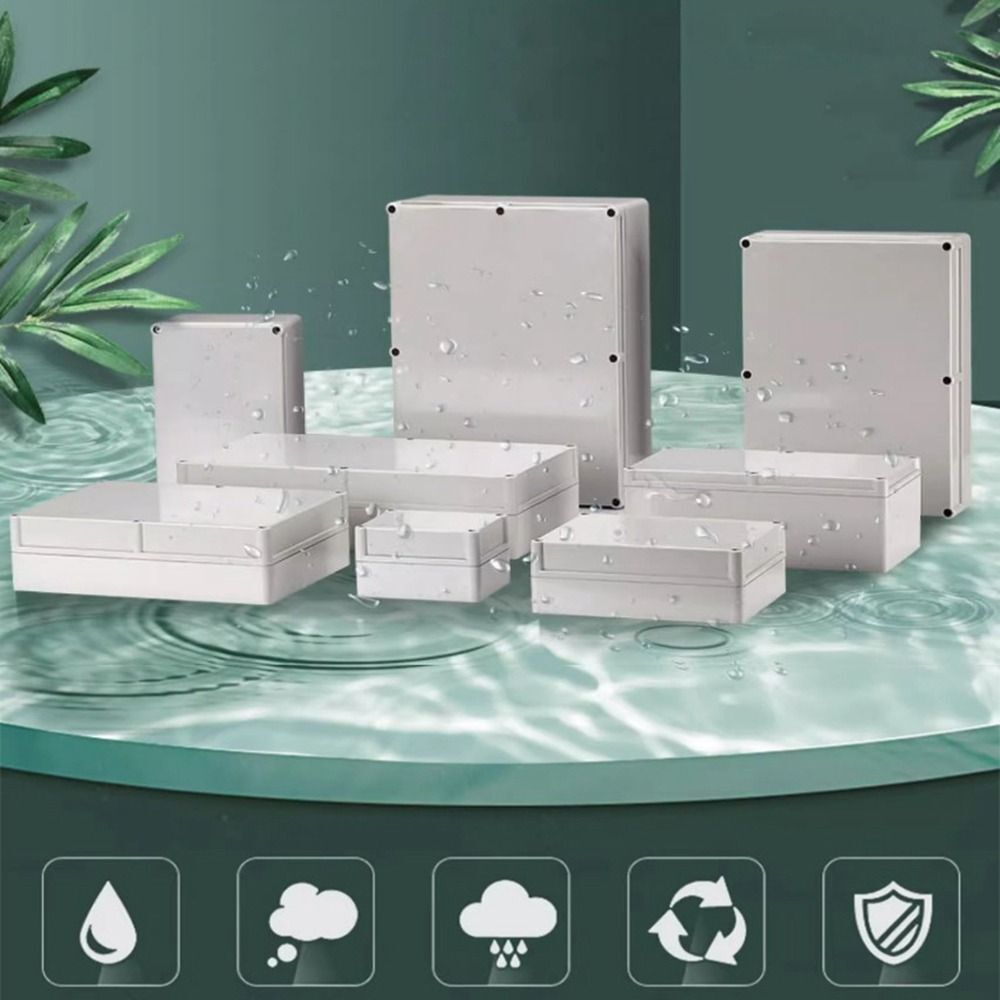 ABS Enclosure Box Plastic Electrical Project Box Outdoor Junction Box Housing