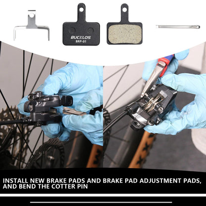 2Pair Resin Disc Brake Pad MTB fit Shimano B01S B05S MT200 Tektro E10.11 P20.11