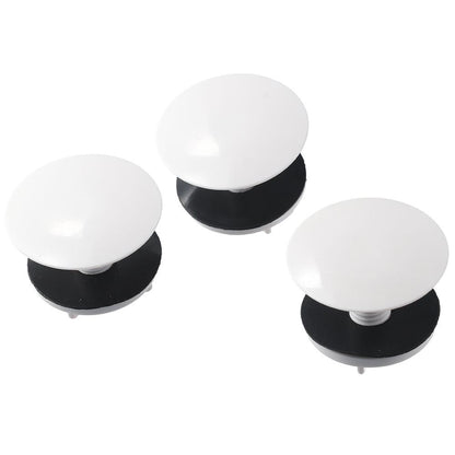 3pcs White Faucet Hole Cover Kitchen Sink Tap  For Tap Holes Plate Stopper Cover