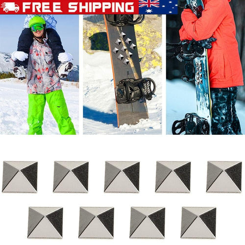 10Pcs Pyramid Studs Snowboard Grip Stomp Pad  for Snowboarding