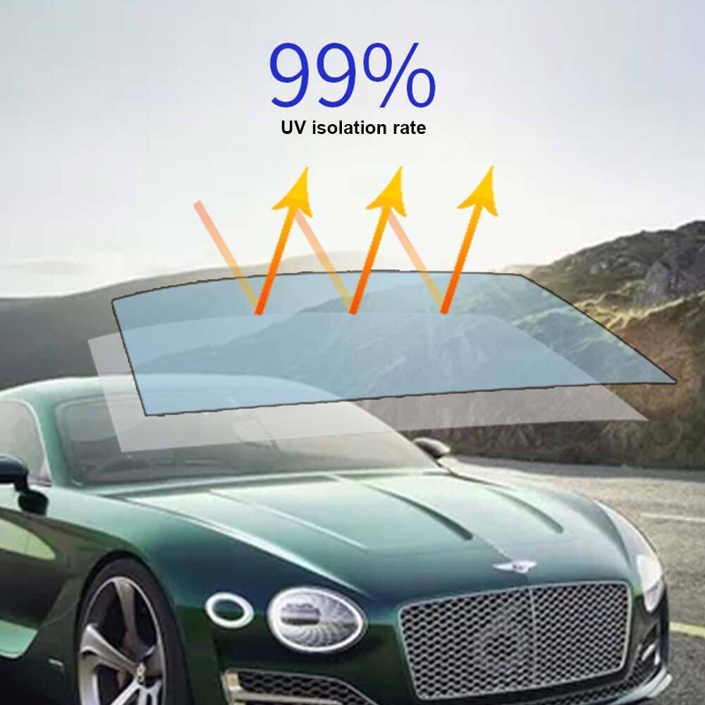 5% 20% 35% VLT Window Tint Film Black Roll Car Auto Home 75cm X 6m Tinting Tool