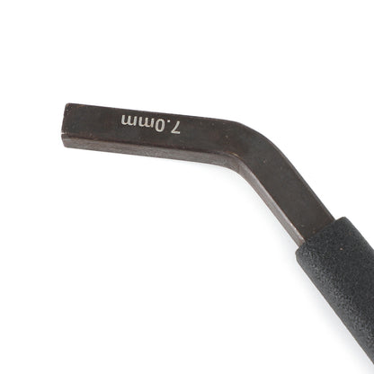 Engine Brake Adjustment Tool 7mm Brake Feeler Gauge For Cummins ISX Black
