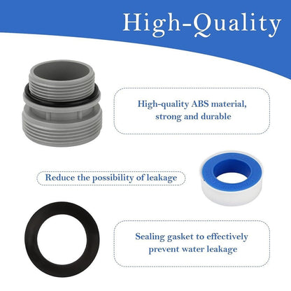 40mm to 1 1/2" Pool Pump Hose Adaptor Plastic Hose Convertion  Fit for Intex