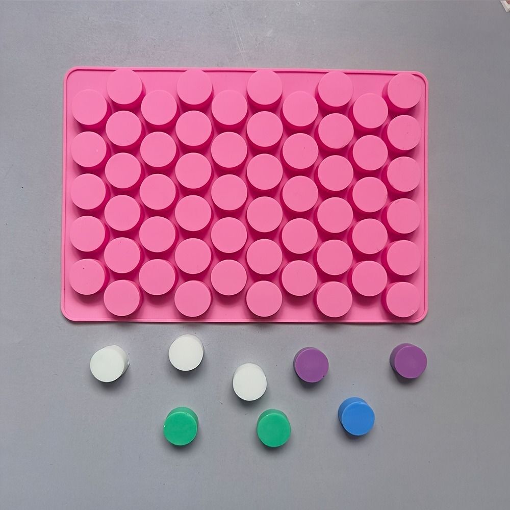 55 Cavity Silicone Gummy Moulds DIY Cake Mold Candy Chocolate Jelly Ice Bakeware