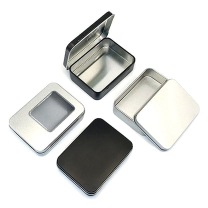 Empty Storage Box Multistyles Trading Card Case Small Tin Box  Candy