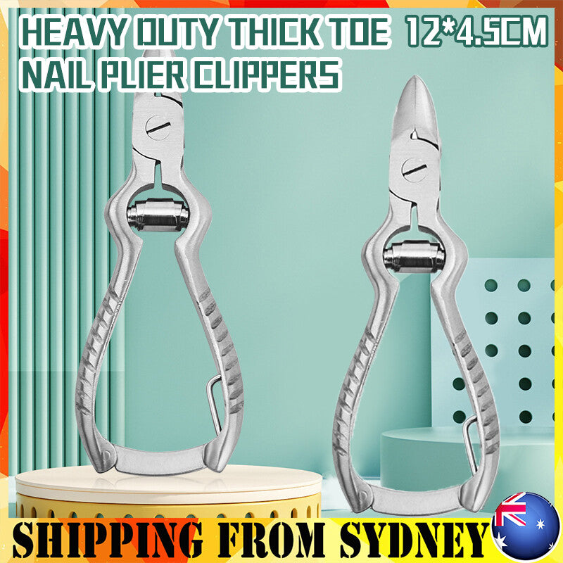 Professional Heavy Duty Steel Toe Nail Clippers Thick Nails Plier Podiatry Tool