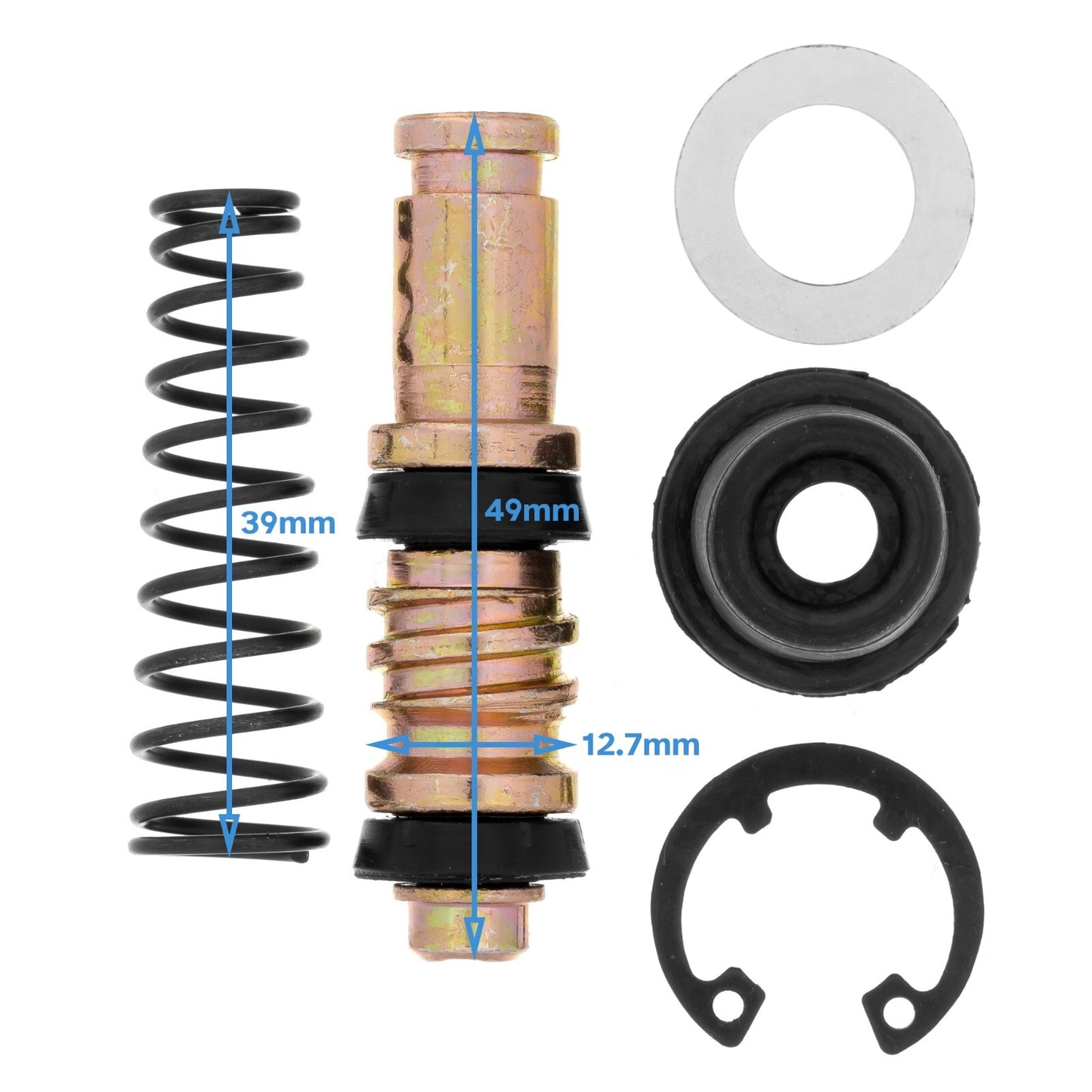 12.7mm Brake Master Cylinder Repair Kit Motorcycle Repair Bike Replacement Part