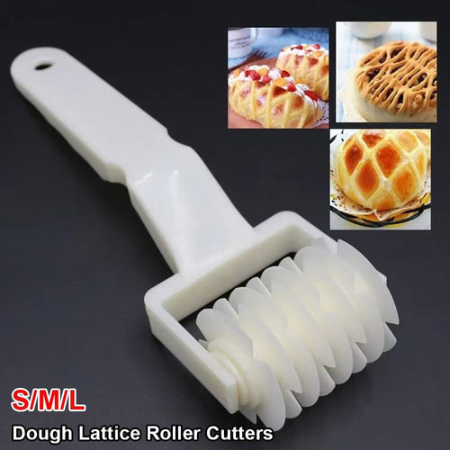 1Pcs Rolling Dough Lattice Roller Cutters S/M/L Cakes Baking Tool  Pastry Pizza