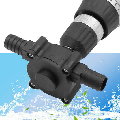 Hand Electric Drill Drive Self Priming Pump Water Oil Transfer Small Pumps Home