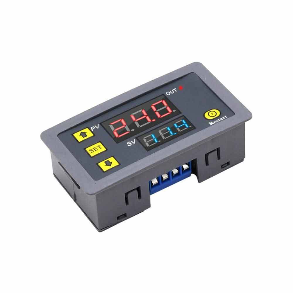 DC 12V 24V Digital Timing Delay Relay Home Adjustable Cycle Timer Control Switch