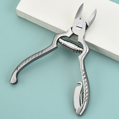 Professional Heavy Duty Steel Toe Nail Clippers Thick Nails Plier Podiatry Tool