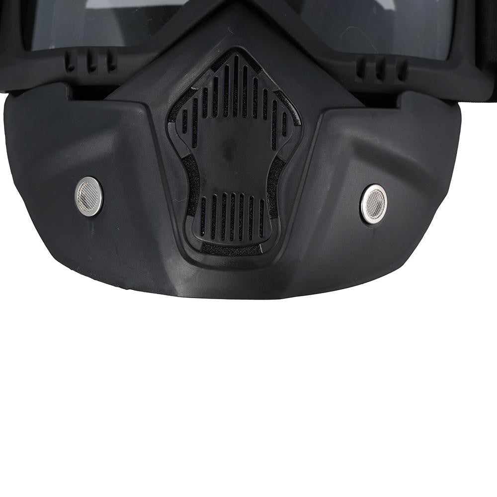 Safety Face Shield Mask Goggles Kits Anti Dust Mouth Filter Work Eye Protection