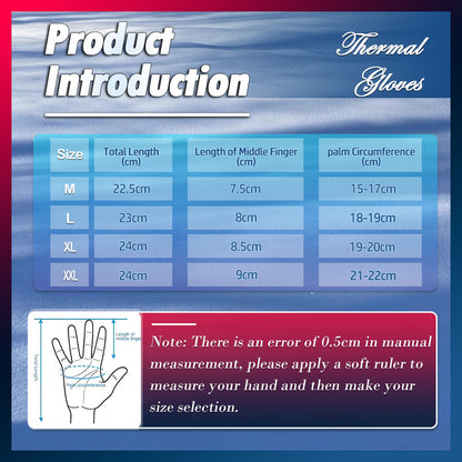 Winter Warm Thermal Outdoor Sports Waterproof Windproof Touch Screen Ski Gloves
