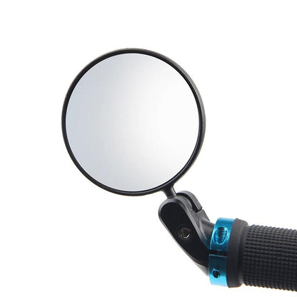 1pc MTB Mountain Bike Rearview Mirror Bicycle Handlebar Convex Rear View Mirror