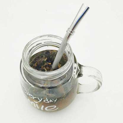 2X Gourd AU Drinking Bombilla Filter Spoon Stainless Steel Mate Yerba Tea Straw