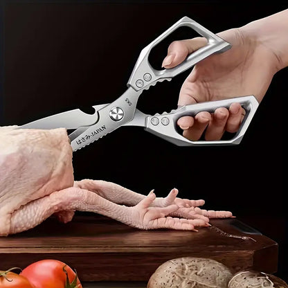 Stainless Steel Poultry Scissors Chicken Bone Cutter Kitchen Heavy Duty MeatTool
