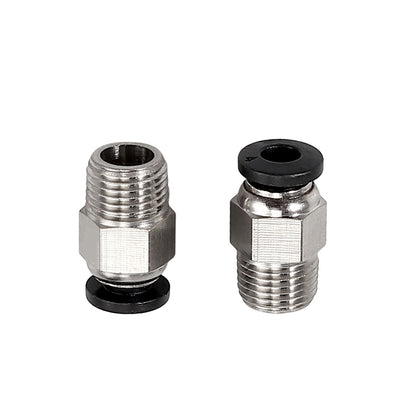 3D Printer PTFE Tube Pneumatic PC4-M10 Straight Connectors 1.75 mm Filament