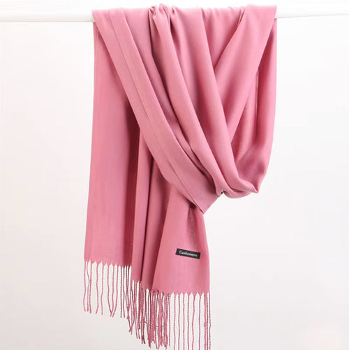 AU STOCK OVERSIZE CASHMERE PASHMINA SOLID WRAP SOFT SCARF/SHAWL SC019