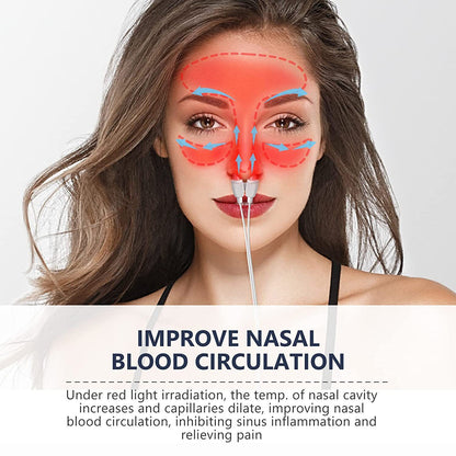 Allergic For Nose Rhinitis Care Red Light Nasal Therapy Instrument RespiRelief