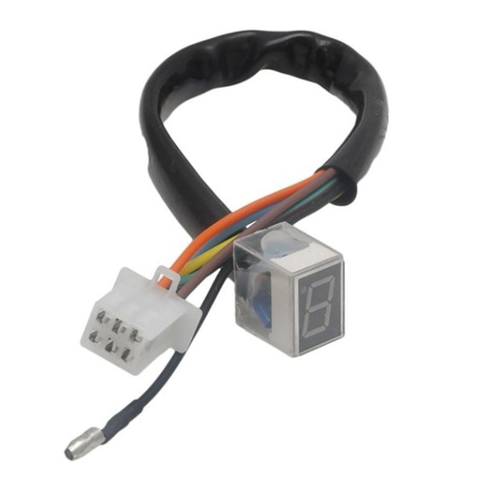 Install Shift Lever Motorcycle LED Display Gear Indicator Digital Lever Sensor
