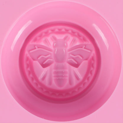 6 Cavity Honey Bee Chocolate Silicone Baking Mould DIY Handmade Soap Candle Mold