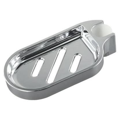 1-3X Adjustable Rail Slide Bathroom Bath Shower Soap Dishes Holder For 25mm Hole
