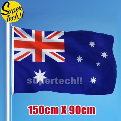 Large Australian Aussie Flag Australia Anzac Day Oz Heavy Duty Outdoor 90x150cm