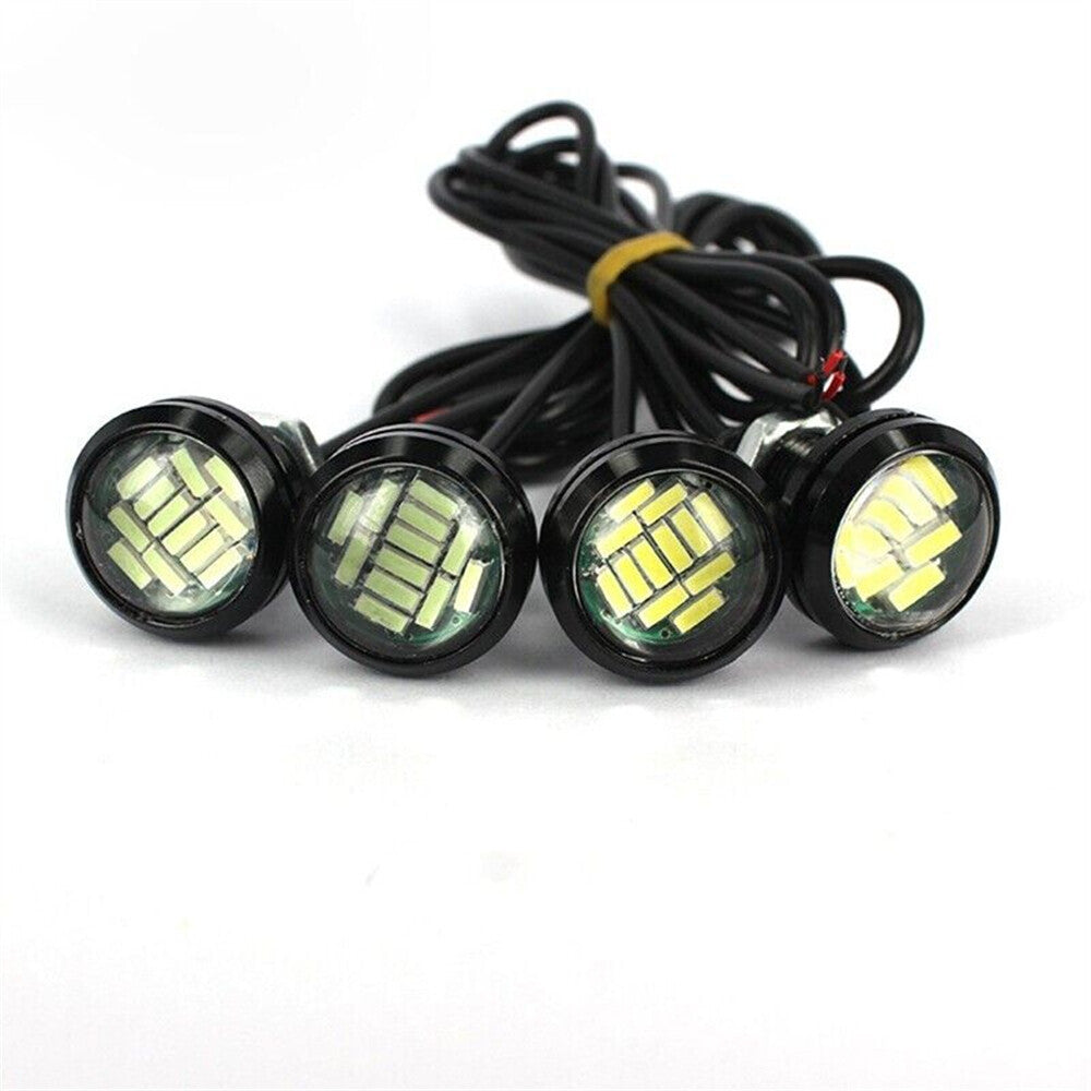 AU NEW 2x Car Auto 12V LED Reversing Backup Lamp Light Daytime Running Lights