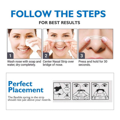 Better Breath Nasal Strips Small Large Size Anti Snore Stop Snoring Nose Breathe