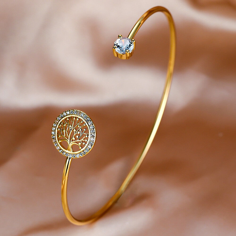 Tree of Life Charm Bracelet Vintage Adjustable Bangle Spiritual Jewelry Women AU
