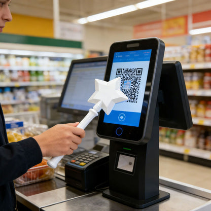 3D Printed Wand Tap to Pay Credit Card Wand Contactless Payment Card Holder