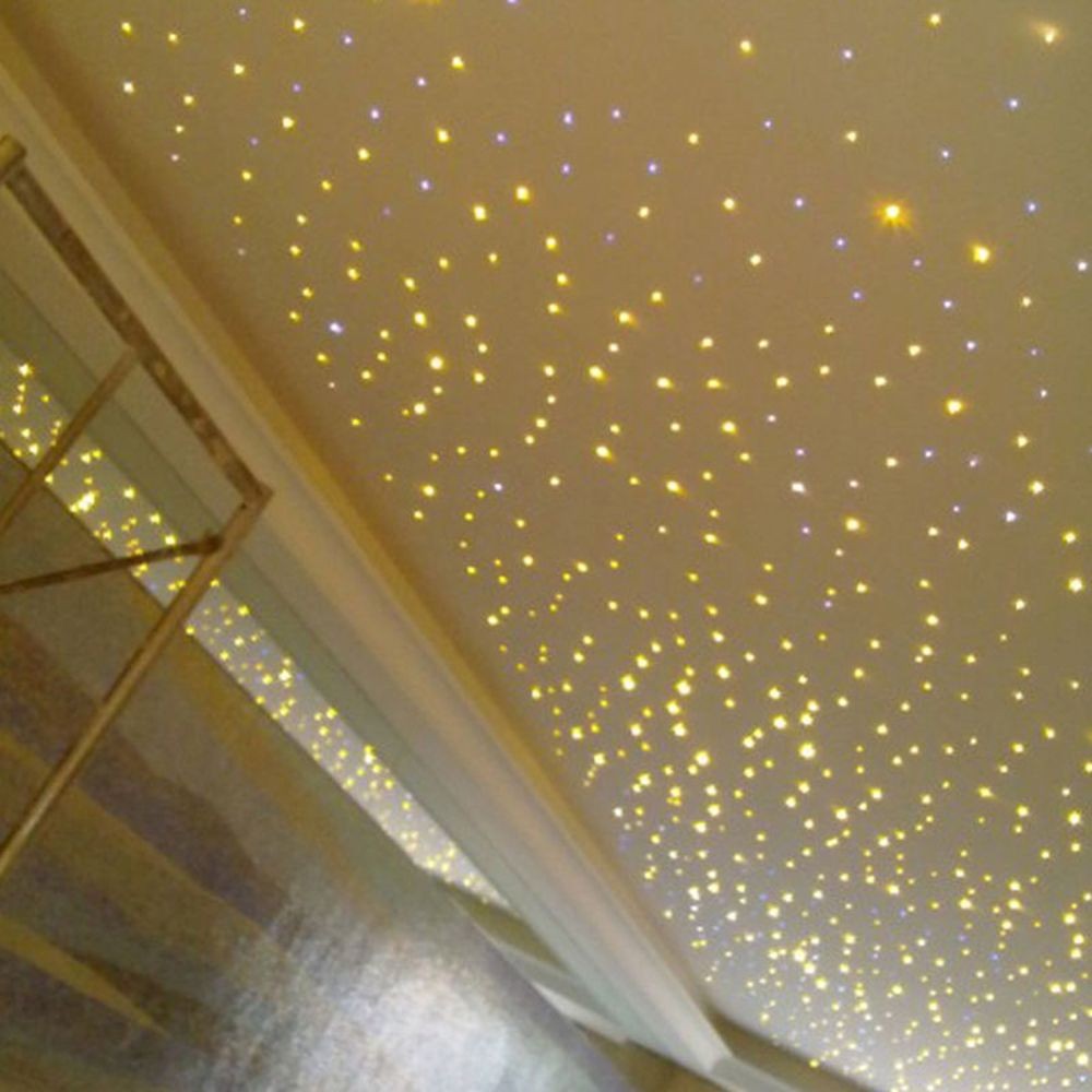 DIY Plastic  Clear  Fiber Optic Cable  Led Light  End Glow  PMMA