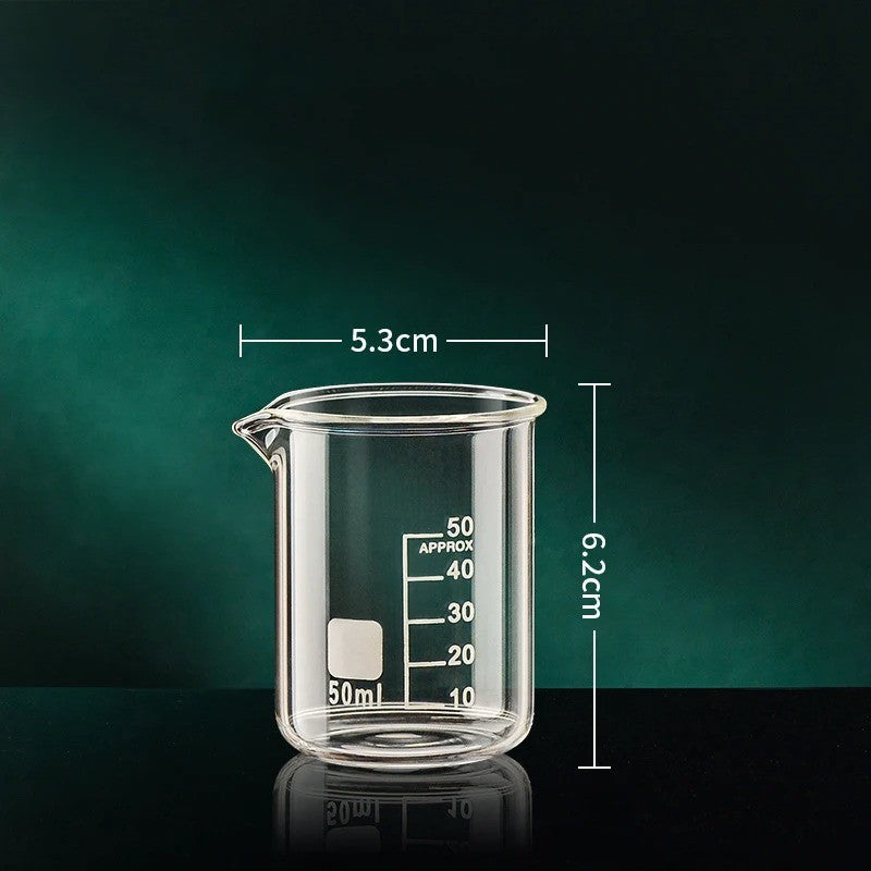 50-1000ML Borosilicate Glass Measuring Cup Graduated Cup Multifunctional Beaker