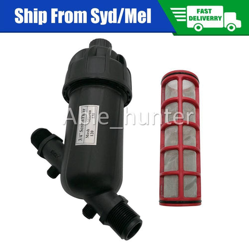 Inline Brass Mesh Strainer In line Water Filter 25.6mm 120 Mesh PreFilter AUS