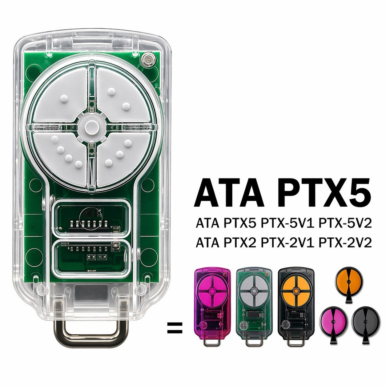 ATA PTX-5V2 TrioCode Garage/Gate Replacement Remote PTX5 GDO-9 Dynamo GEN2