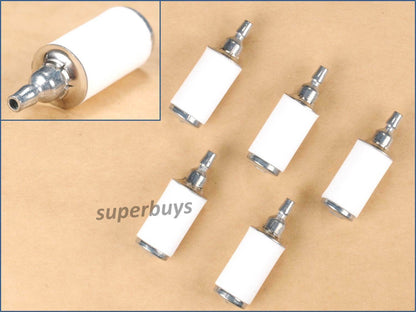 5pcs Fuel Petrol Filter Line Poulan For Chainsaw Trimmer Blower Stroke Engine