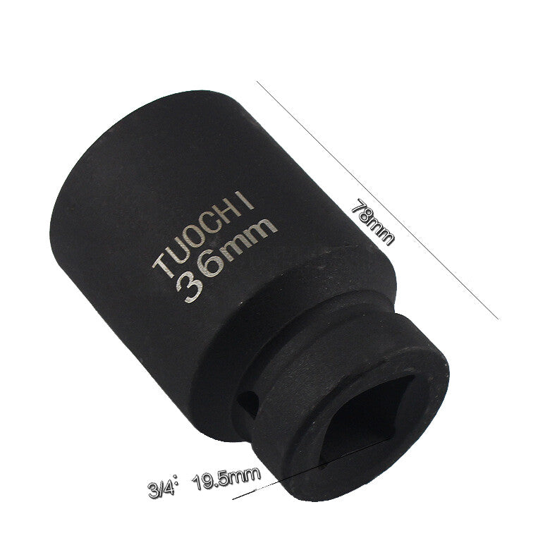 17-65mm 3/4" Dr. 6PT Deep Impact Socket 78mm Full Length Metric Individual Size