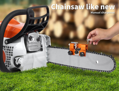 Portable Chainsaw Sharpener Jigs With 5 Grinding Head Tool Chain Saw