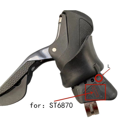 For-Shimano Ultegra-Di2 ST-6870 Bike Brake Gear Shift Covers Hoods Replacement